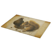 DE SQUIRREL MET NUTS-Albrecht-urer Snijplank (Hoek)