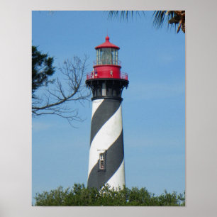 DE ST. AUGUSTINE LIGHTHOUSE POSTER