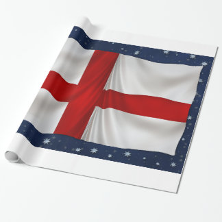 De St George Cross Patriottische Vlag in Engeland Cadeaupapier