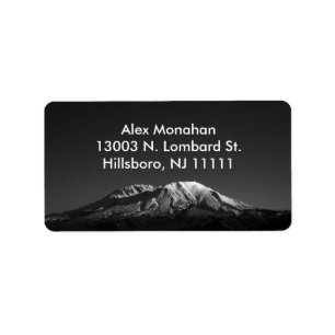 De St. Helens van de Monochrome Douane Labels van