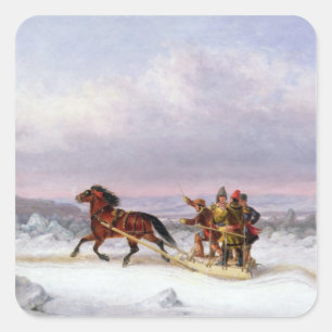 De St. Lawrence passeren Vierkante Sticker