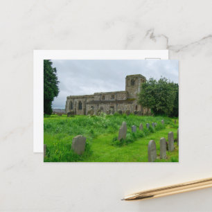 De St. Mary's Church, Leake North Yorkshire Erfgoe Briefkaart