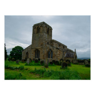 De St. Mary's Church, Leake North Yorkshire Erfgoe Perfect Poster