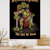 de staalkunst - Poster (Keuken)