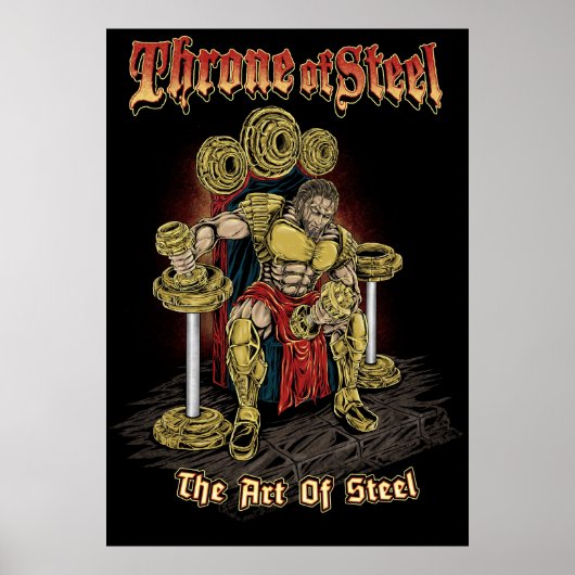 de staalkunst - Poster (Voorkant)