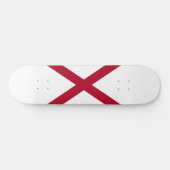 De staat Alabama vlag Skateboard (Horizontaal)