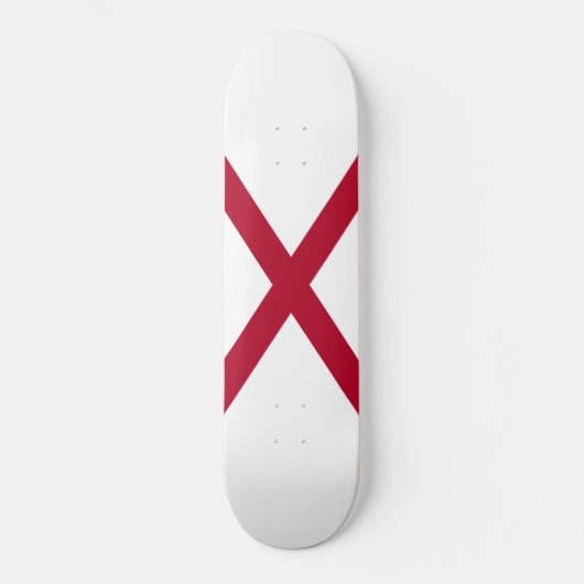 De staat Alabama vlag Skateboard (Voorkant)