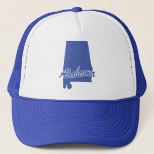 De staat Alabama Vorm Trucker Pet