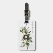 De staat Alaska heeft uw rustieke thuisstad gepers Bagagelabel (Voorkant verticaal)