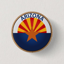 De staat Arizona-Button voor de zeegang Ronde Button 3,2 Cm