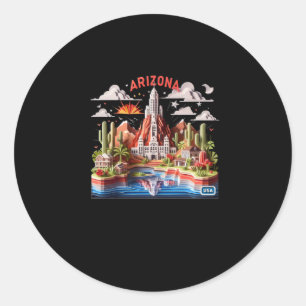 De staat Arizona in de Verenigde Staten Sticker 1