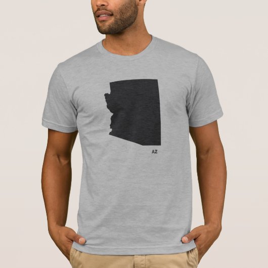 De staat Arizona T-shirt (Voorkant)