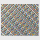 De staat Californië  groot Briefkaart van de Brief Cadeaupapier (Vlak)