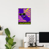 De staat Californië-Poster Poster (Thuiskantoor)