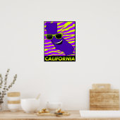 De staat Californië-Poster Poster (Keuken)