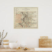 De staat Colorado Poster (Keuken)