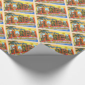 De staat Florida FL groot Briefkaart Cadeaupapier (Hoek)