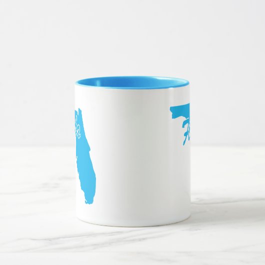 De staat Florida Shape Mok (Midden)