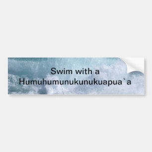 De staat Hawaï Bumpersticker
