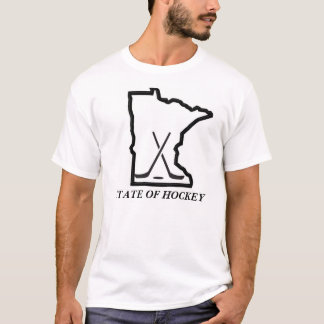De staat Hockey T-shirt