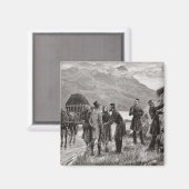 De staat Ierland Magneet (Voorkant / Achterkant)