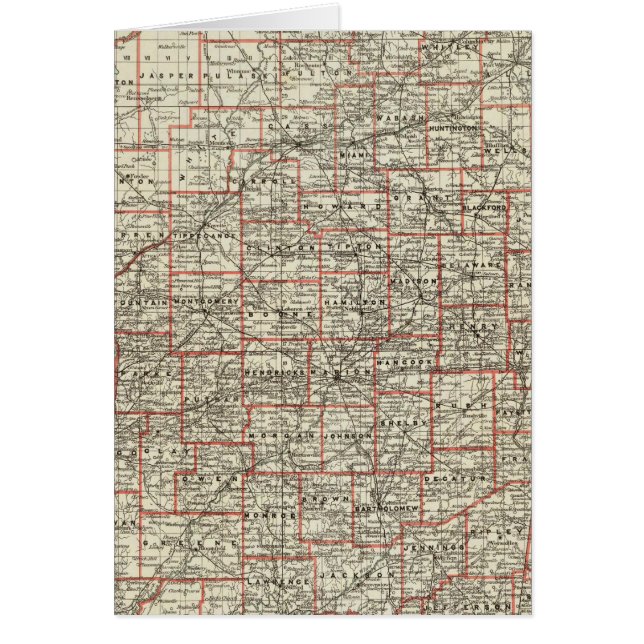 De staat Indiana (Voorkant)