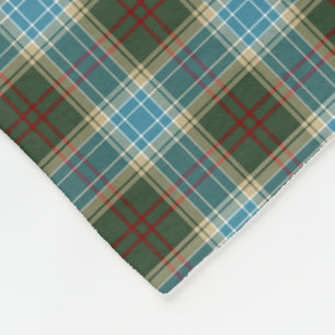 De staat Michigan Tartan Fleece Deken