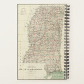 De staat Mississippi Planner (Achterkant)
