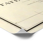 De staat Mississippi Poster (Hoek)