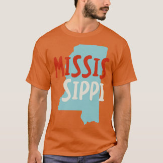 De staat Mississippi T-shirt