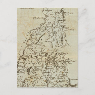 De staat New Hampshire Briefkaart
