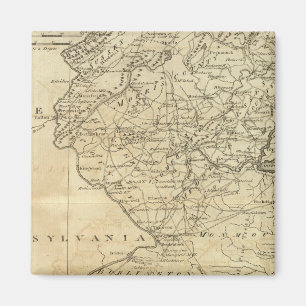 De staat New Jersey Magneet