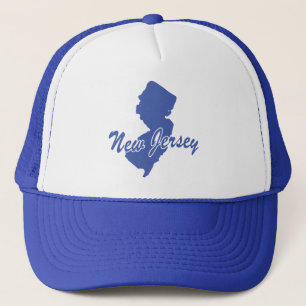 De staat New Jersey Shape Trucker Hat Pet