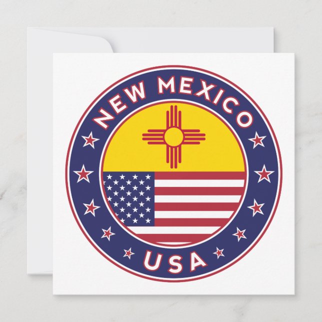 De staat New Mexico (Voorkant)
