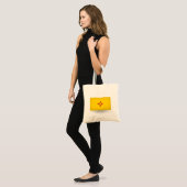De staat New Mexico Flag Canvas tas (Voorkant (model))