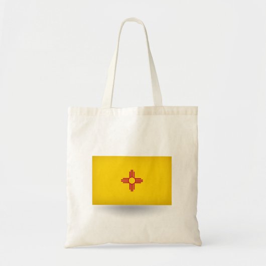 De staat New Mexico Flag Canvas tas (Voorkant)