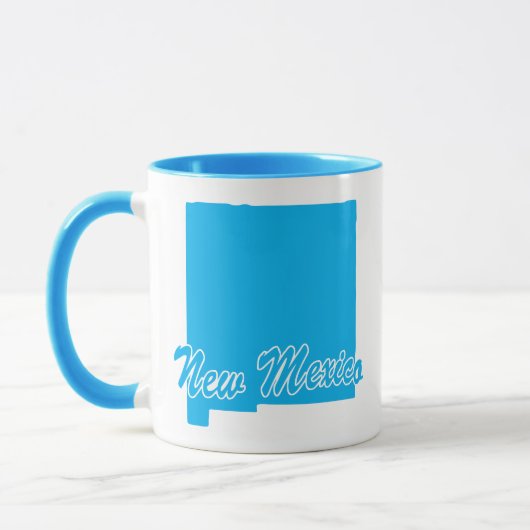 De staat New Mexico Shape Mok (Links)