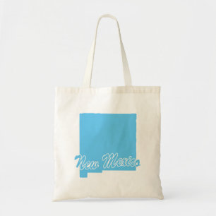 De staat New Mexico Vorm Tote Bag