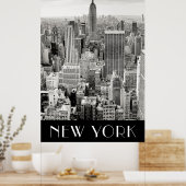 De staat New York Empire Poster (Keuken)