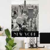 De staat New York Empire Poster (Thuiskantoor)