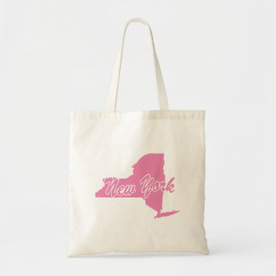 De staat New York Shape Canvas tas