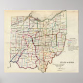 De staat Ohio Poster (Voorkant)