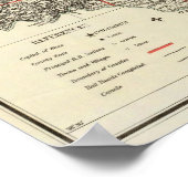 De staat Ohio Poster (Hoek)