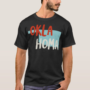 De staat Oklahoma T-shirt