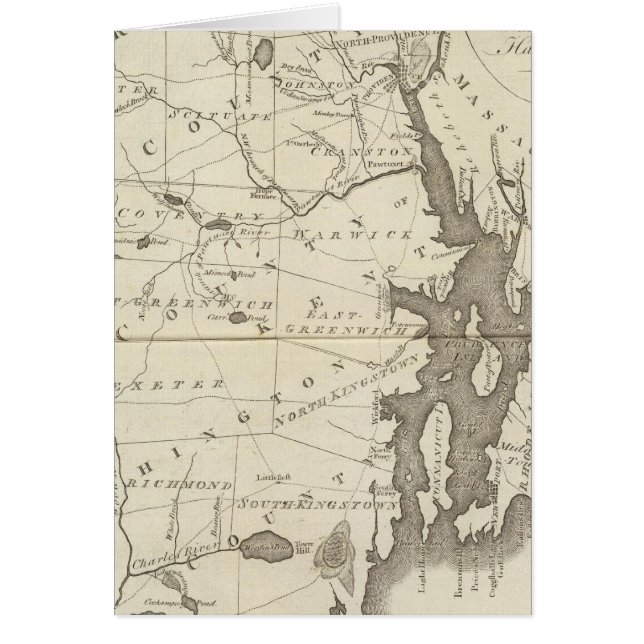 De staat Rhode Island (Voorkant)