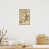 De staat Rhode Island 3 Poster (Keuken)
