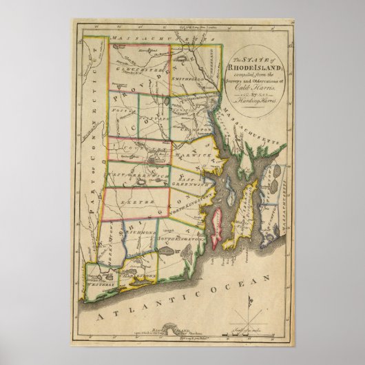 De staat Rhode Island 3 Poster (Voorkant)