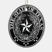 De staat Texas Ornament (Links)