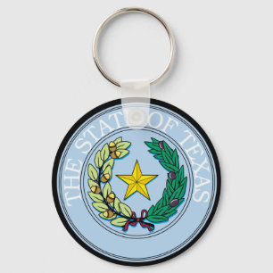 De staat Texas Sleutelhanger