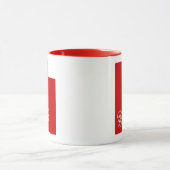 De staat Utah Shape Red Mok (Midden)